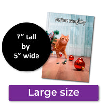 Load image into Gallery viewer, ✨FUNDRAISER!✨ Naughty Cat Christmas Card for Pup & Cat Co.