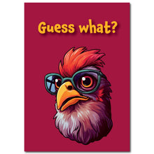 Load image into Gallery viewer, Guess What? Chicken Butt! Birthday Card
