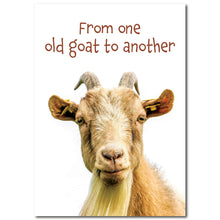 Load image into Gallery viewer, From One Old Goat to Another Birthday Card
