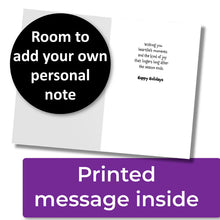 Load image into Gallery viewer, ✨FUNDRAISER!✨ It’s the Most Wonderful Time of the Year Christmas Card for Schnauzer Love Rescue, Inc.
