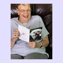 Load image into Gallery viewer, You Make Me Smile Card, Shih Tzu Dog Greeting Card

