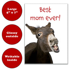 Load image into Gallery viewer, Fun card for Mom - Thanks for always loving me, even when I was being an ass!
